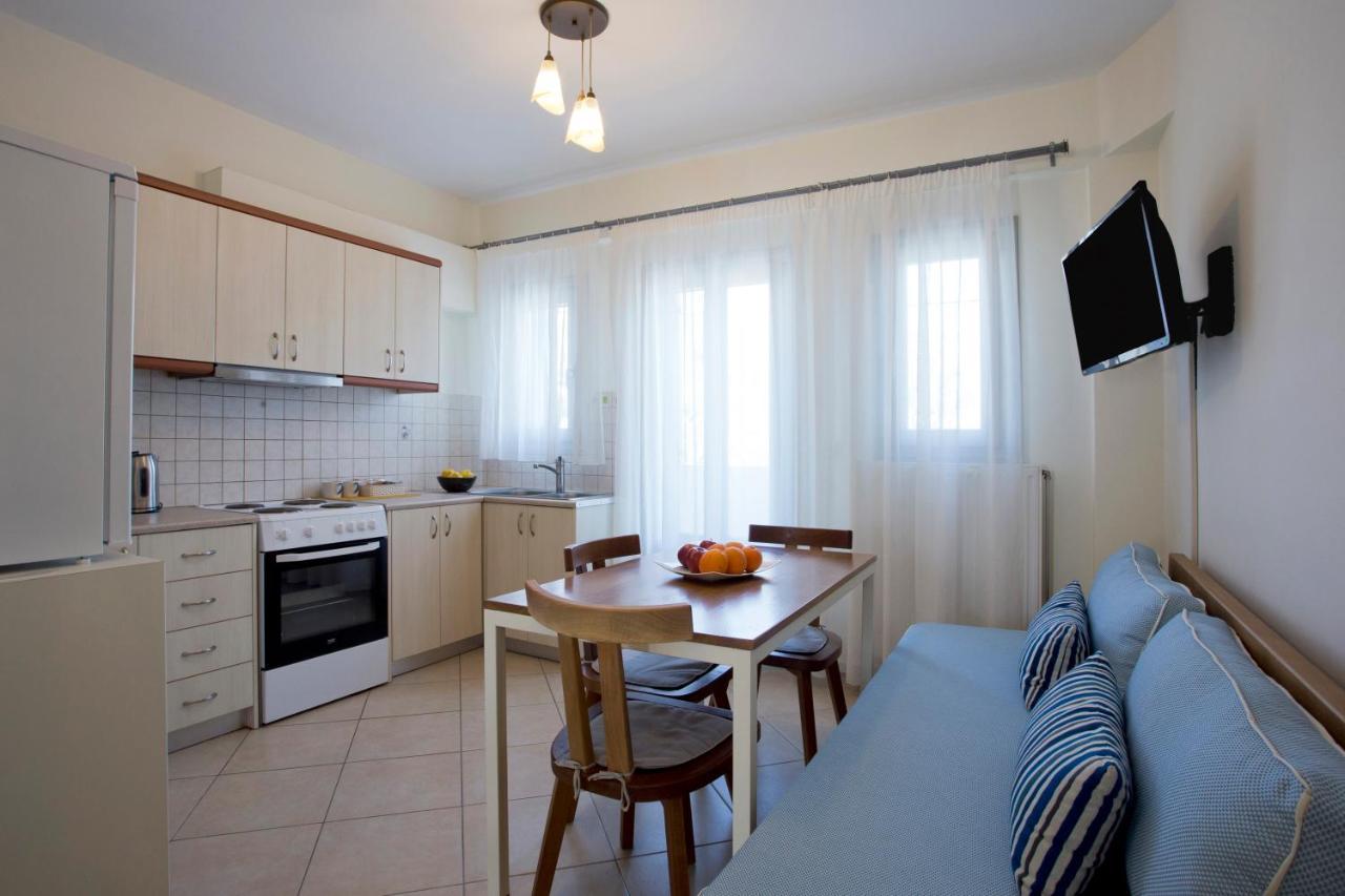 מסאריה Santorini Med Homes - Sunday Apartment מראה חיצוני תמונה